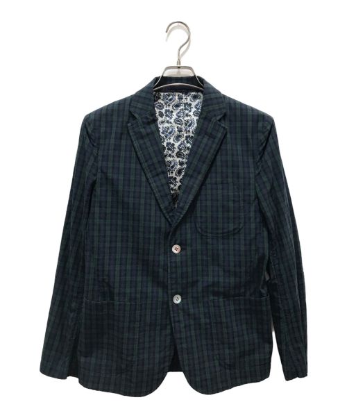 COMME des GARCONS HOMME（コムデギャルソン オム）COMME des GARCONS HOMME (コムデギャルソン オム) テーラードジャケット グリーン サイズ:XSの古着・服飾アイテム