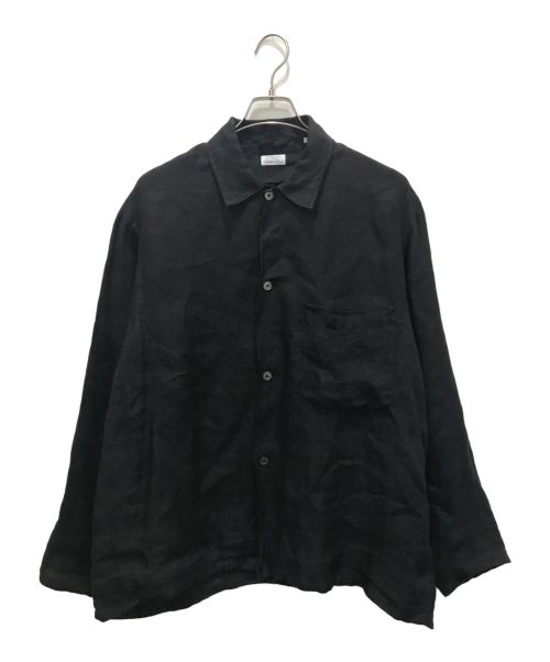 COMOLI（コモリ）COMOLI (コモリ) リネンシャツジャケット ネイビー サイズ:46の古着・服飾アイテム