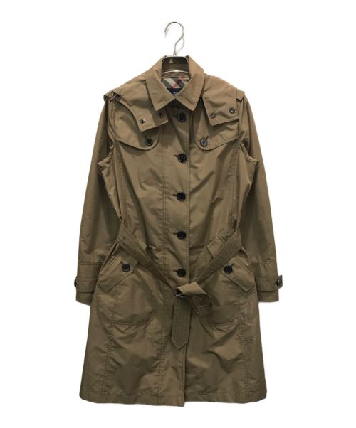 BURBERRY LONDON（バーバリーロンドン）BURBERRY LONDON (バーバリーロンドン) ステンカラーコート ベージュ サイズ:40の古着・服飾アイテム