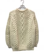 callan knitwearカラン ニットウェア）の古着「ヴィンテージアランニット」｜アイボリー