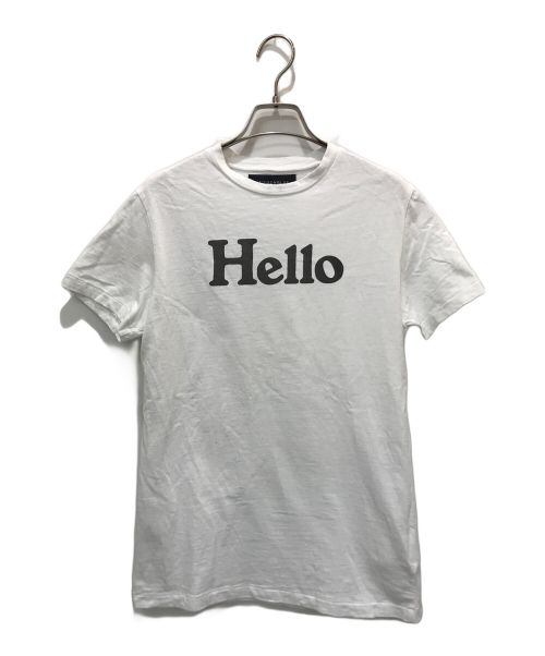 MADISON BLUE（マディソンブルー）MADISON BLUE (マディソンブルー) HELLO CREW NECK TEE ホワイト サイズ:00の古着・服飾アイテム