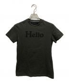 MADISON BLUEマディソンブルー）の古着「HELLO CREW NECK TEE」｜グレー