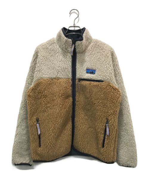 Patagonia（パタゴニア）Patagonia (パタゴニア) ナチュラル・ブレンド・レトロ・カーディガン ベージュ サイズ:Mの古着・服飾アイテム