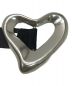 SEA (シー) BIG HEART SUEDE BELT ブラック：17000円