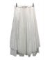 LE CIEL BLEU (ルシェルブルー) Double High Low Hem Skirt ホワイト サイズ:38：3980円