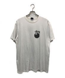 stussy（ステューシー）の古着「復刻８ボールTシャツ」｜ホワイト