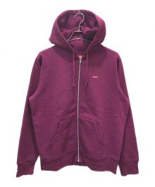 SUPREME（シュプリーム）の古着「スモールロゴジップパーカー」｜パープル