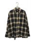 THE SHINZONE（ザ シンゾーン）の古着「DOUBLE CUFF CHECK SHIRT」｜ブラック×ブラウン