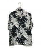 Sun Surfサンサーフ）の古着「RAYON HAWAIIAN SHIRT “ISLAND PINEAPPLE”」｜ブラック