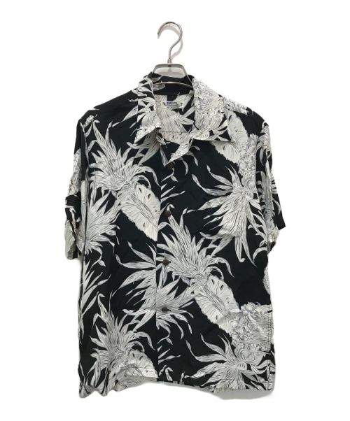 Sun Surf（サンサーフ）Sun Surf (サンサーフ) RAYON HAWAIIAN SHIRT “ISLAND PINEAPPLE” ブラック サイズ:Sの古着・服飾アイテム