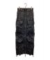 DIESEL（ディーゼル）の古着「O-CREP MAXI SKIRT」｜ブラック