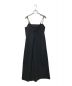 ATON (エイトン) WOOL TROPICAL CAMISOLE DRESS ブラック サイズ:01：23000円