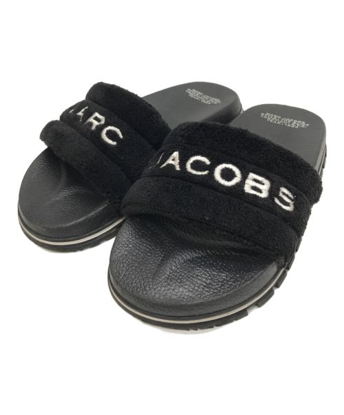 MARC JACOBS（マークジェイコブス）MARC JACOBS (マークジェイコブス) Terry Slide サンダル ブラック サイズ:39の古着・服飾アイテム