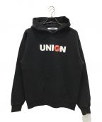 UNIONユニオン）の古着「SOUND CLASH HOODIE ECOCYCLE」｜ブラック