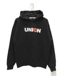 UNION（ユニオン）の古着「SOUND CLASH HOODIE ECOCYCLE」｜ブラック