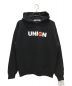 UNION（ユニオン）の古着「SOUND CLASH HOODIE ECOCYCLE」｜ブラック