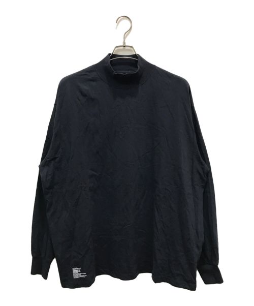 FreshService（フレッシュサービス）FreshService (フレッシュサービス) OVERSIZED L/S MOCKNECK TEE ネイビー サイズ:Lの古着・服飾アイテム