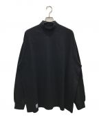 FreshServiceフレッシュサービス）の古着「OVERSIZED L/S MOCK NECK TEE」｜ブラック