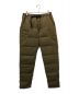 GRIP SWANY（グリップスワニー）の古着「Fireproof Down Camp Pants 2.0 With Mobile Pocket Coyote BR」｜ブラウン