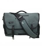 TIMBUK2ティンバックツー）の古着「クラシックメッセンジャーバック」｜グリーン×ブラック