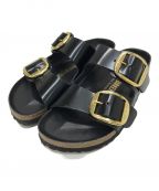 BIRKENSTOCKビルケンシュトック）の古着「ARIZONA ビッグ バックル サンダル」｜ブラック