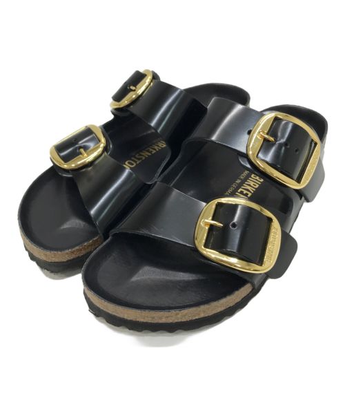 BIRKENSTOCK（ビルケンシュトック）BIRKENSTOCK (ビルケンシュトック) ARIZONA ビッグ バックル サンダル ブラック サイズ:36の古着・服飾アイテム