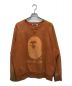 A BATHING APE（アベイシングエイプ）の古着「Overdye Crew Neck Sweatshirt」｜オレンジ