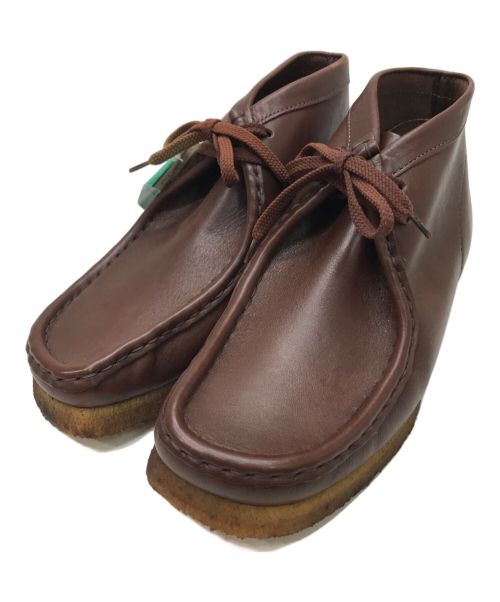 wallabee clarks（ワラビークラークス）wallabee clarks (ワラビークラークス) ワラビーブーツ ブラウン サイズ:Mの古着・服飾アイテム