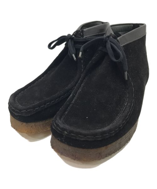 wallabee clarks（ワラビークラークス）wallabee clarks (ワラビークラークス) ワラビーブーツ ブラック サイズ:Mの古着・服飾アイテム