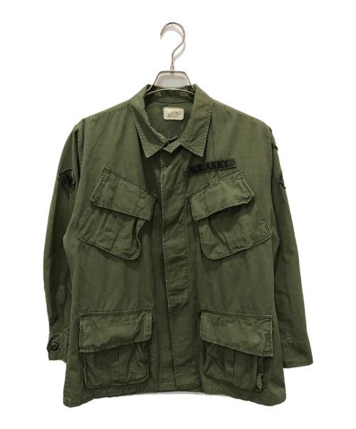 US ARMY（ユーエスアーミー）US ARMY (ユーエスアーミー) Fatigue Jacket グリーン サイズ:Sの古着・服飾アイテム