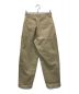 RHC Ron Herman (アールエイチシー ロンハーマン) tuck wide chino pants ベージュ サイズ:S：12000円