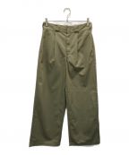 Dickies×ok.soonディッキーズ×オクスン）の古着「wide chino pants」｜ベージュ