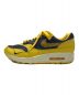 NIKE (ナイキ) W AIR MAX 1 PRM NAVY/VARSITY MAIZE-NATURAL サイズ:27.5cm：9000円