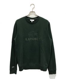 LACOSTE（ラコステ）の古着「クルー スウェット」｜グリーン