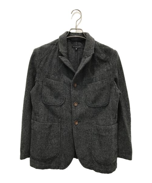 Engineered Garments（エンジニアド ガーメンツ）Engineered Garments (エンジニアド ガーメンツ) エルボーパッチウールジャケット グレー サイズ:XSの古着・服飾アイテム