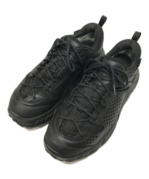 HOKAONEONE（ホカオネオネ）HOKAONEONE (ホカオネオネ) TOR ULTRA LO WP ブラック サイズ:26cmの古着・服飾アイテム