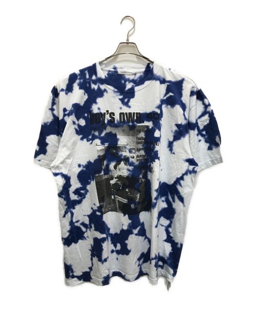 TOGA PULLA（トーガ プルラ）TOGA PULLA (トーガ プルラ) BOY’S OWN Tie dye print Tシャツ ブルー サイズ:FREEの古着・服飾アイテム