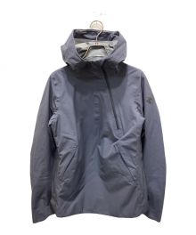 DESCENTE（デサント）の古着「パラヘムボアシェルジャケット」｜グレー