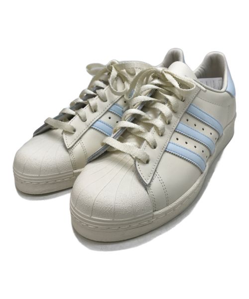 adidas（アディダス）adidas (アディダス) SUPERSTAR 82 ホワイト×ブルー サイズ:28.5 未使用品の古着・服飾アイテム