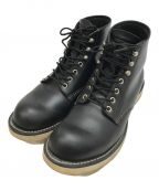 RED WINGレッドウィング）の古着「IRISH SETTER 6' ROUND-TOE」｜ブラック