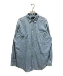 POLO RALPH LAUREN（ポロ・ラルフローレン）の古着「DUNGAREE WORKSHIRT」｜インディゴ