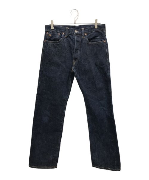 RRL（ダブルアールエル）RRL (ダブルアールエル) STRAIGHT LEG SELVEDGE JEAN インディゴ サイズ:W32の古着・服飾アイテム