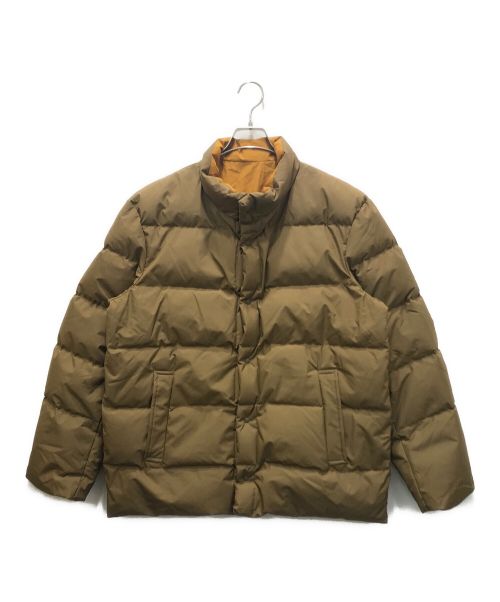 digawel（ディガウェル）digawel (ディガウェル) F/CE. (エフシーイー) Reversible Down Jacket ベージュ サイズ:不明（実寸参照）の古着・服飾アイテム