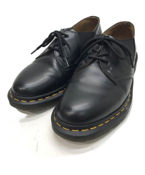 Dr.Martens（ドクターマーチン）Dr.Martens (ドクターマーチン) 1461 J GUSSET 3EYE SHOE ブラック サイズ:7の古着・服飾アイテム