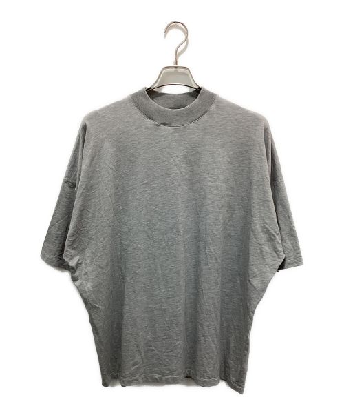 CABAN（キャバン）CABAN (キャバン) コットン ビルドネックTシャツ グレー サイズ:FREEの古着・服飾アイテム