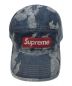 Supreme (シュプリーム) Flames Jacquard Denim Camp Cap ブルー：9000円