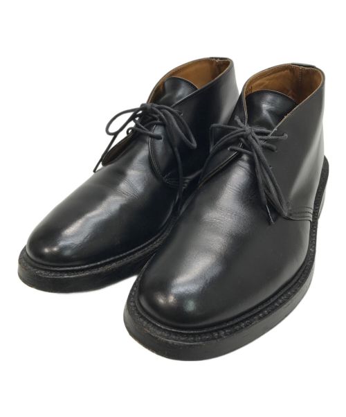 Tricker's（トリッカーズ）Tricker's (トリッカーズ) ウィンストン レザー チャッカブーツ ブラック サイズ:7.5の古着・服飾アイテム