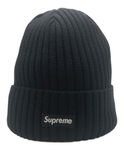 SUPREME（シュプリーム）Supreme (シュプリーム) OVERDYED SMALL BOX LOGO BEANIE ブラックの古着・服飾アイテム