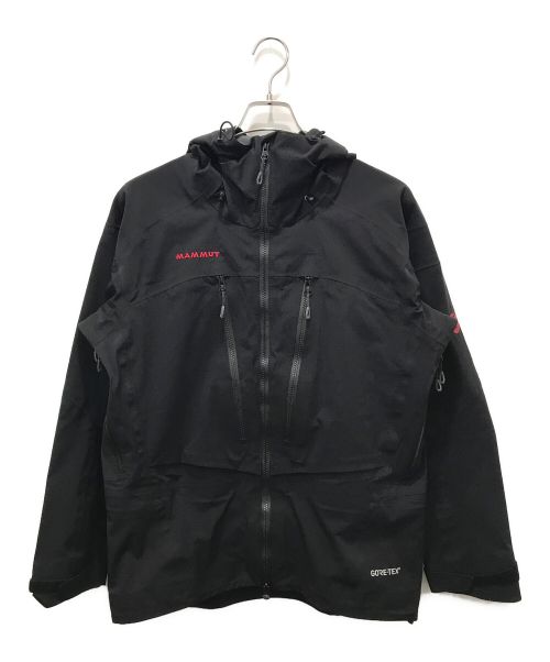 MAMMUT（マムート）MAMMUT (マムート) GORE-TEX GLACIER JACKET ブラック サイズ:Ｍの古着・服飾アイテム