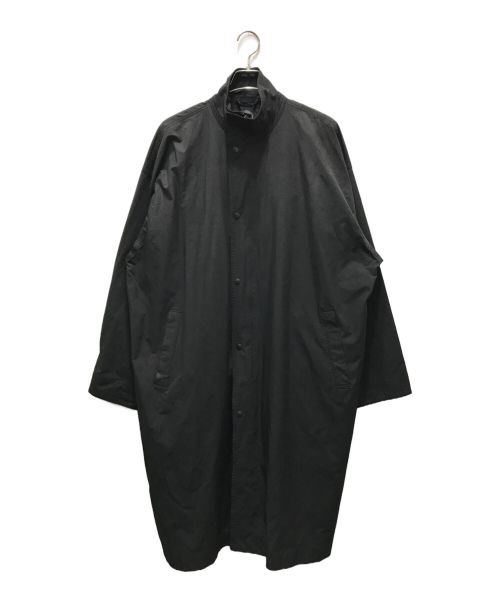 Porter Classic（ポータークラシック）Porter Classic (ポータークラシック) WEATHER STAND COLLAR COAT ブラック サイズ:3の古着・服飾アイテム